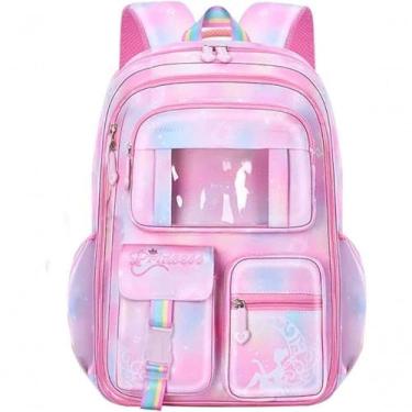 Imagem de Mochila Escolar De Grande Capacidade Meninas Escola Material Escolar V