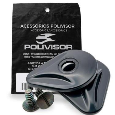 Imagem de Kit Fixação Viseira Capacete Mixs Mx Cobra e Power Femme Raptor - POLI