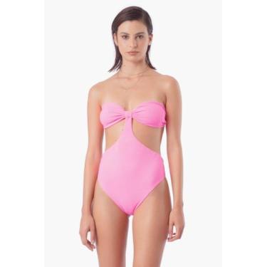 Imagem de MAIÔ sem alça  TEXTURIZADO PINK - Silvia Schaefer, G