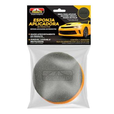 Imagem de Esponja aplicadora de produtos com 2 - proauto, Sem variação, Único