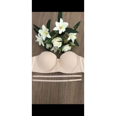 Imagem de Sutiã clássico reforçado. - Nobreza Real Lingerie, Nude, 42