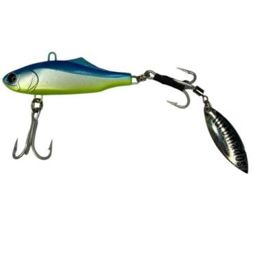 Imagem de Isca artificial turbinados jigs forrageiro turbo 30g, Azul