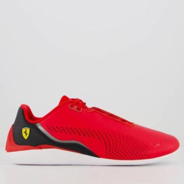 Imagem de Tênis Puma Scuderia Ferrari Drift Cat Decima Vermelho, 42