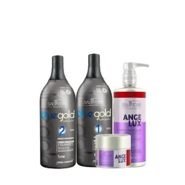 Imagem de Salvatore kit blue gold premium 2x1 litro kit angelux