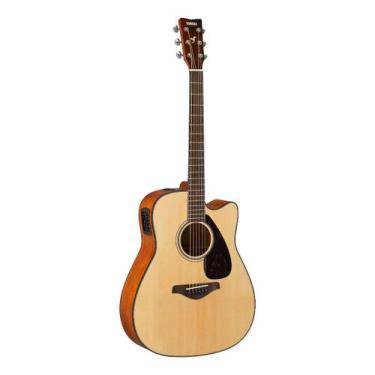 Imagem de Violão yamaha fgx800c ii n natural, Natural