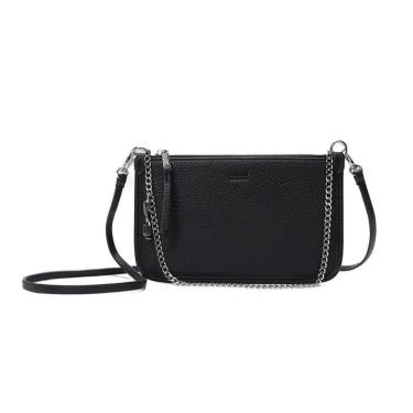 Imagem de Bolsa Clutch Santa Lolla Clutch Floater Sintético Preto com Alça Transversal Feminina