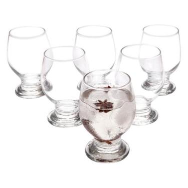 Imagem de Conjunto 2 Jogos Taça Luva Paulista 250 Ml Nadir, Transparente, 6