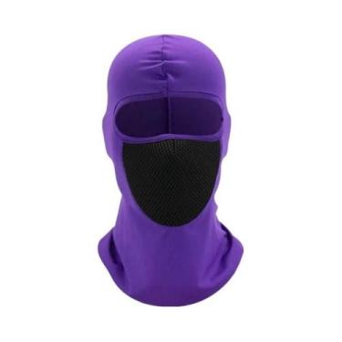 Imagem de Máscara Balaclava De Proteção UV Para O Rosto Inteiro, Capuz Para Moto
