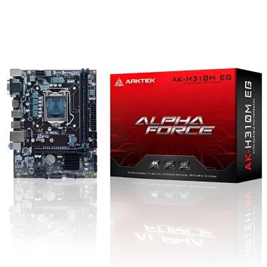 Imagem de Placa Mãe Arktek AK-H310M Intel LGA1151 DDR4 Chipset H310 Micro ATX 32GB