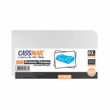 Imagem de Protetor Térmico Para Plastificação Crachá, Cpf E Rg 3un - CASSMAR 