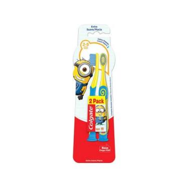 Imagem de Escova de Dente Infantil Colgate - Smiles Minions 2 Unidades
