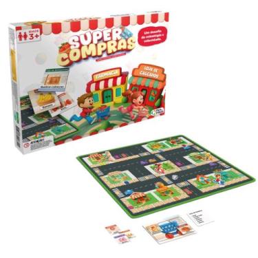 Imagem de Jogo de Tabuleiro Super Compras Pais e Filhos - 793823-1