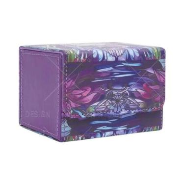 Imagem de Caixa De Armazenamento De Cartas Em Couro PU De Alta Qualidade Para 14
