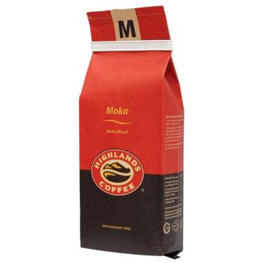 Imagem de Café Vietsbay Highlands Moka 200g Grãos Moídos