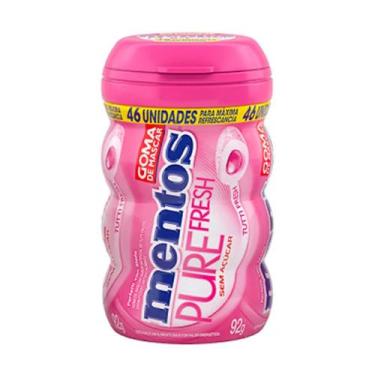 Imagem de Goma de Mascar Mentos Pure Fresh BIG Tutti Frutti 92g Perfetti