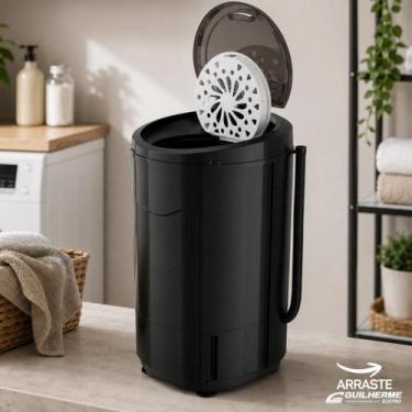 Imagem de Centrifuga Secadora de Roupas Cor Preto Marca Britânia BCE15P 15Kg Pot