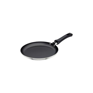 Imagem de Panquequeira Profissional Frigideira Alumínio Antiaderente 0,6L Cabo Ergonômico Inox Tramontina