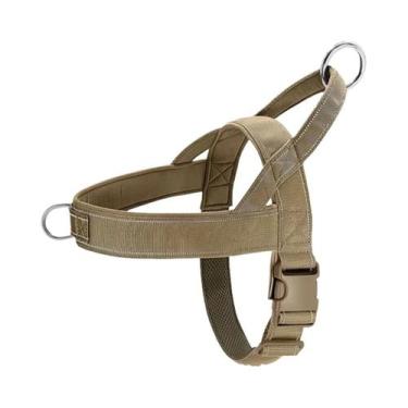 Imagem de Colete Tático Reforçado Ajustável E Acolchoado Para Cães De Raça Grand