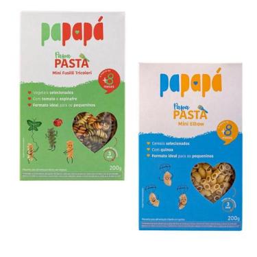 Imagem de Kit 2 Macarrão Infantil PapaPasta Papapá