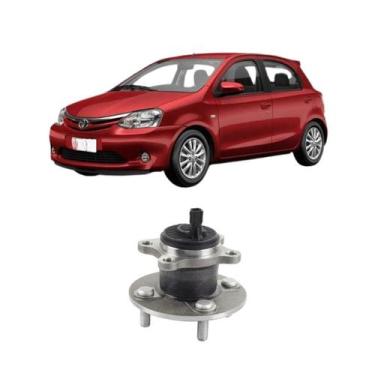 Imagem de Cubo de Roda Traseiro Etios 1.3/1.5 a partir de 2013 c/ABS - Vetor ou 