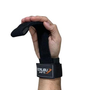 Imagem de Luva Strap Pro Profissional p/ Musculação e Academia c/ Suporte Punho 