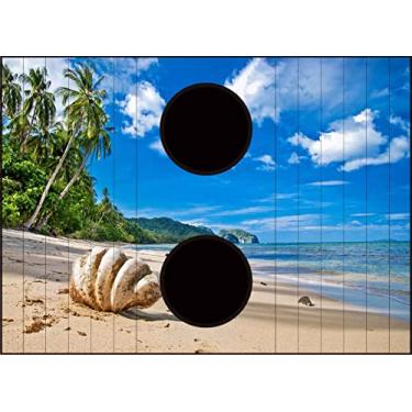 Imagem de Esteira para Personalizada Céu Azul Praia - Tuddo Decor