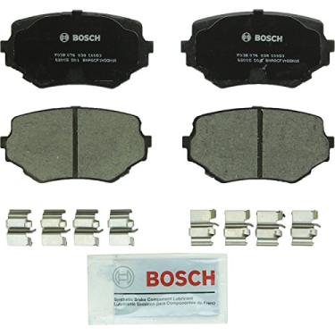 Imagem de BOSCH BC680 QuietCast Conjunto de pastilhas de freio a disco de cerâmica premium - Compatível com Suzuki Grand Vitara, Sidekick, XL-7; FRENTE