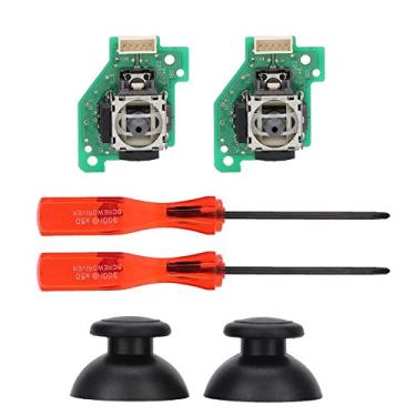 Imagem de Conjunto de Potenciômetro de módulo de sensor de joystick analógico 3D de substituição para WII U com uma variedade de componentes de estilo faça você mesmo
