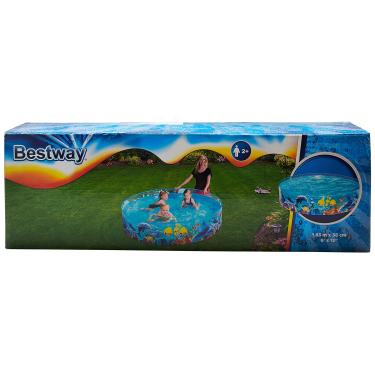 Imagem de BESTWAY PISCINA SEMIRRIGIDA PEIXES 946L