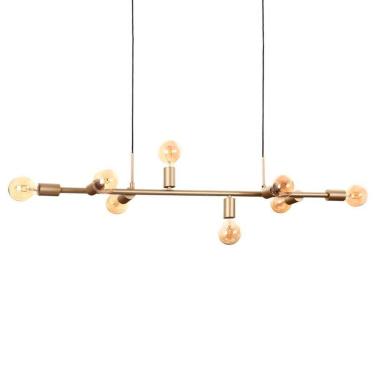 Imagem de Lustre Pendente Quality Spine 1607 E27 Bivolt Dourado