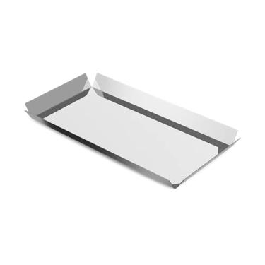 Imagem de Bandeja Bergen, 32 Cm, 32 X 15 Cm, Aço Inox, Brinox