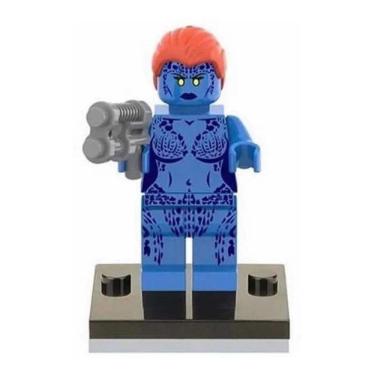 Imagem de Boneco Blocos De Montar Mística X Men Marvel