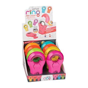 Imagem de Serve Borracha de anel + combinação de apontador, 8 peças de cores sortidas