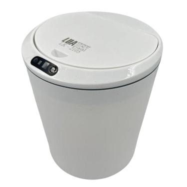 Imagem de Lixeira Banheiro Cozinha Automatica Sensor 5 Litros Lixo