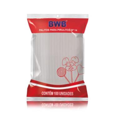 Imagem de Palitos Para Pirulitos N°14 Cristal - BWB