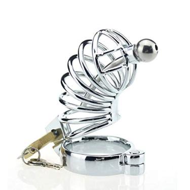 Imagem de Cinto de Castidade Vazado com Sonda Uretral Removível - Sexy shop