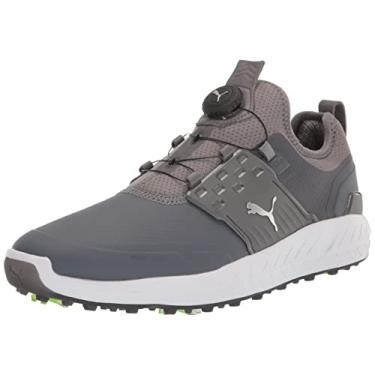 Imagem de PUMA Sapato de golfe masculino Ignite Articulate Disc, Sombra silenciosa/prata puma/sombra silenciosa, 11