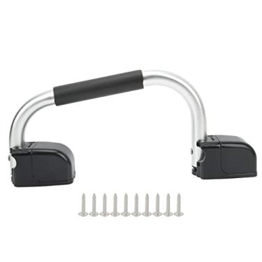 Imagem de Alça automotiva dobrável para trailer com aderência EVA em liga de alumínio, ferragens para porta de entrada para trailer de caravana