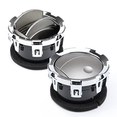 Imagem de 2 peças de painel interno frontal com ventilação de ar condicionado compatível com Ford F150 F250 F350 F450 Super Duty 2011-2015 substitui DC3Z19893BA DC3Z-19893-BA