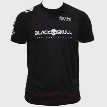 Imagem de Camiseta de Treino / Musculação Dry Fit - Original - Black Skull usa