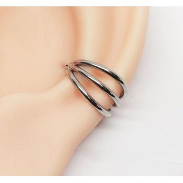 Imagem de Piercing Argola Saturno Clicker Para Conch 10mm Em Aço Cirúrgico - Eu