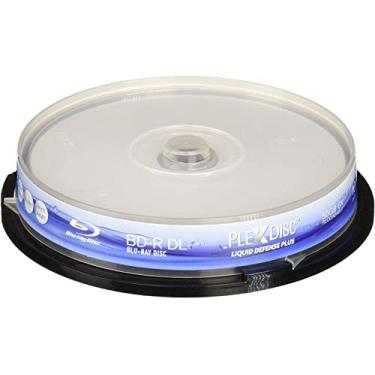 Imagem de PlexDisc Blu-ray, 6 x 50 GB, impressão a jato de tinta branco brilhante resistente à água, 10 discos