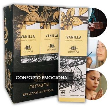 Imagem de Incenso Natural Vanilla Nirvana 9 Varetas Premium - Nirvana Incensos