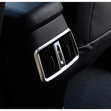 Imagem de JIERS Para Hyundai Creta IX25 2015-2017, ABS interior fosco, capa de acabamento para saída do banco traseiro, adesivo para decoração de carro