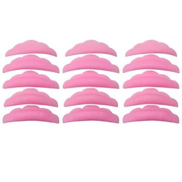 Imagem de Beaupretty 3 pacotes de silicone modelador de cílios para lifting de cílios postiços para maquiagem e beleza de cílios protetores para levantamento de cílios (rosa)
