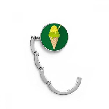 Imagem de Gancho de mesa de sorvete Green Matcha para picolé, gancho de mesa e extensão dobrável