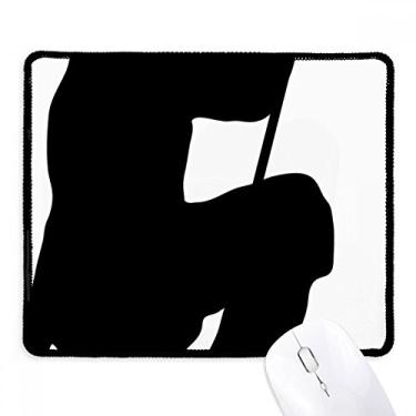 Imagem de Mousepad chinês Shaolin Stick Cultura de arte marcial Tapete de borracha para jogos