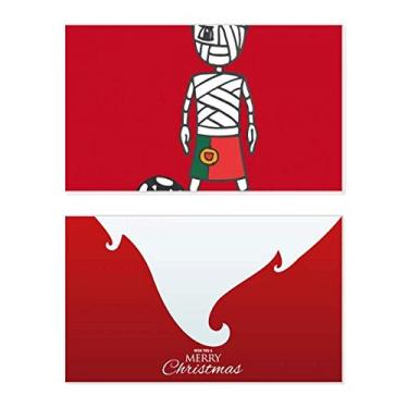Imagem de Mensagem de carta de Natal com a frase "Merry Christmas" do jogador de futebol português