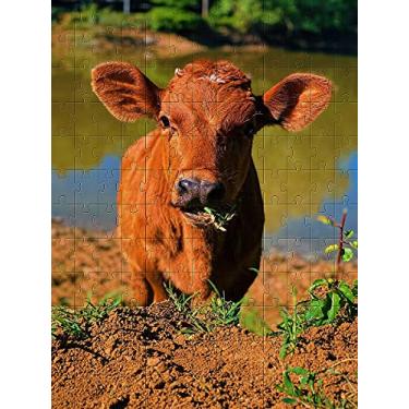 Imagem de 2 Quebra-cabeça cognitivo para idosos Fazendinha 60 peças