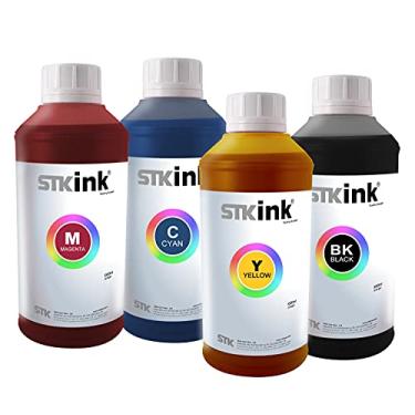 Imagem de Kit Tinta Corante Impressora 4x1000ml - Epson Compatível